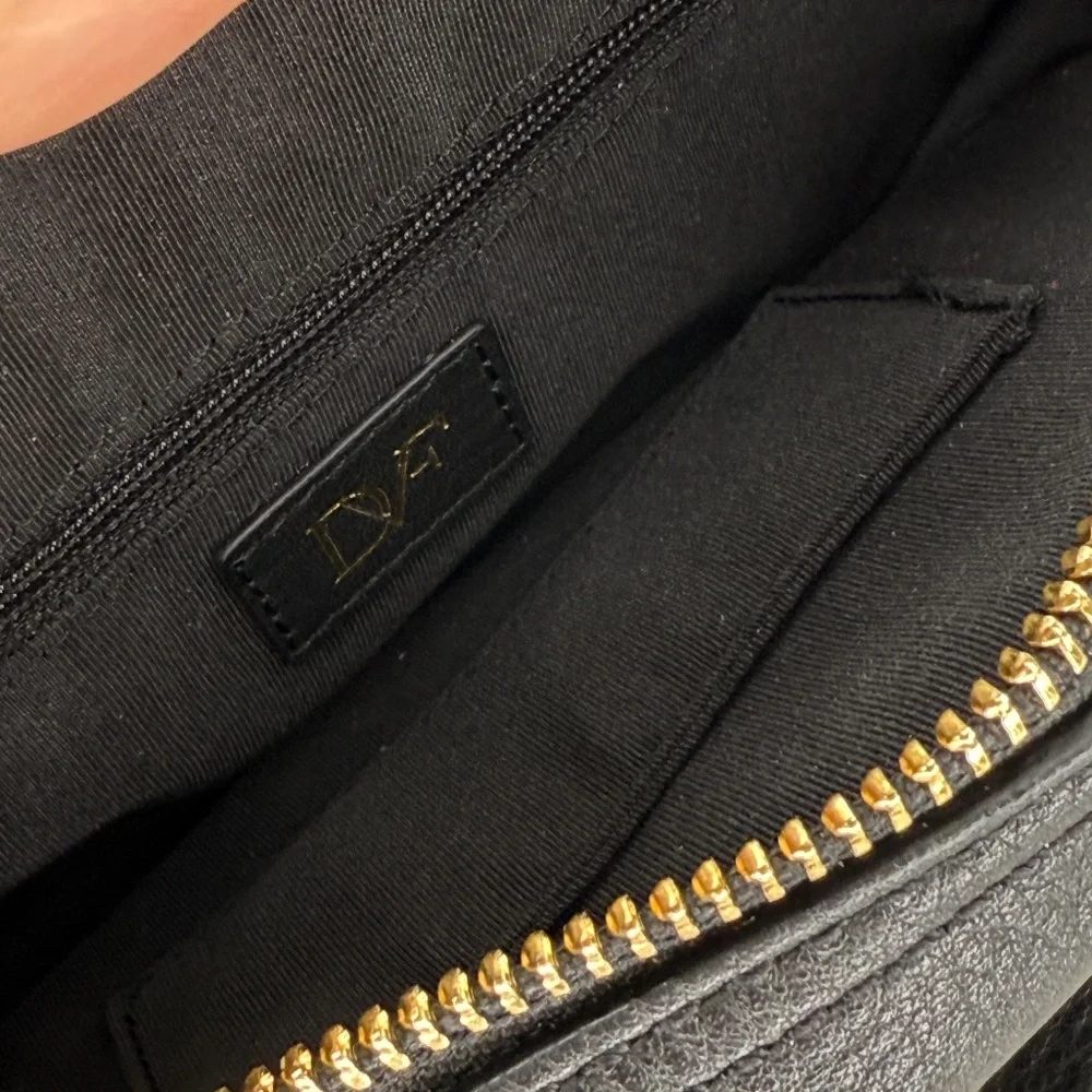 Diane von Furstenberg‎ Milo Mini Leather Bag in Black NWT!